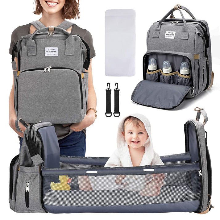 All-in-One Baby Care Backpack - TrenLit