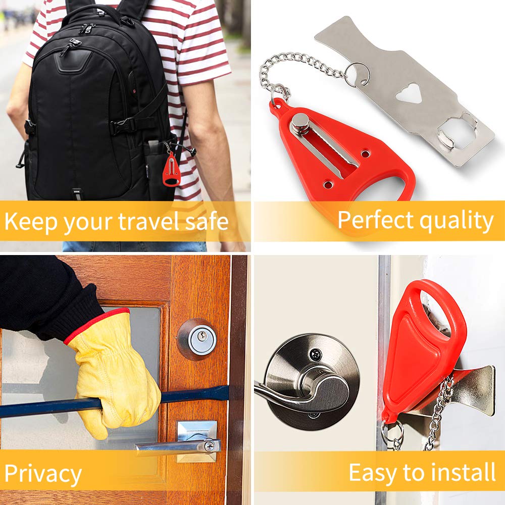 Anti-theft Portable Door Lock - TrenLit