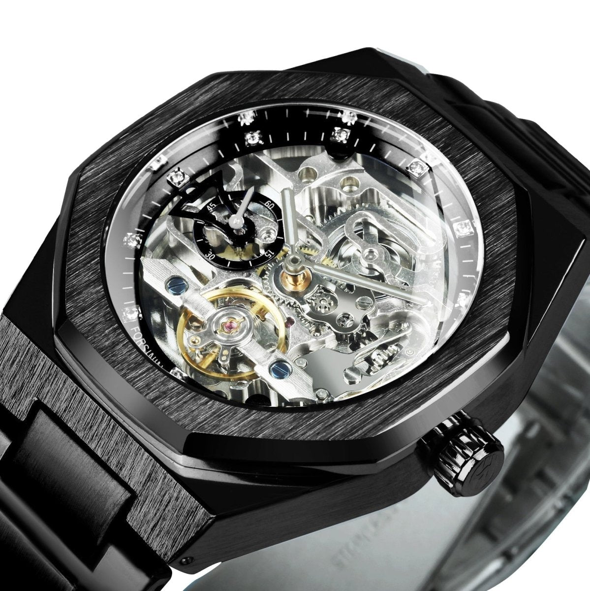 Automatic Tourbillon Men's Watch - Waterproof and Shockproof - TrenLit