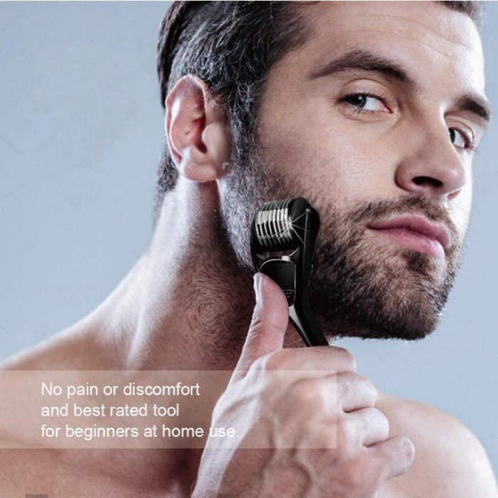 BeardMaster Pro™ - Beard Grow Derma Roller - TrenLit