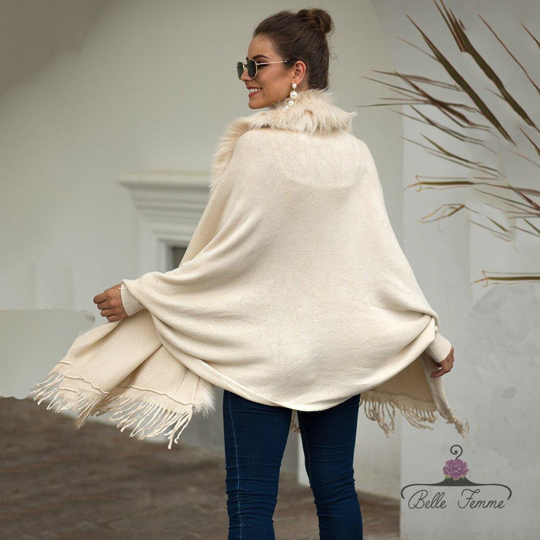 BellaLux™ Elegance Cardigan Scarf - Exclusive Collection - TrenLit