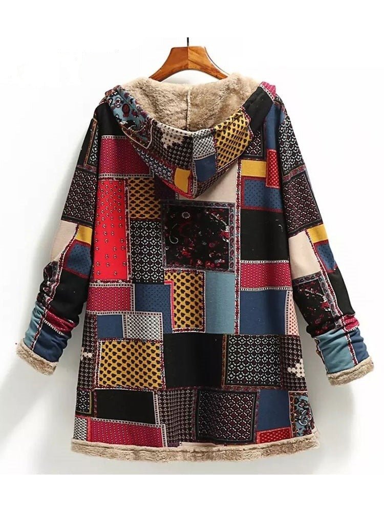 Boho Chic Patchwork Hooded Jacket® - Latest Collection - 50% OFF - TrenLit