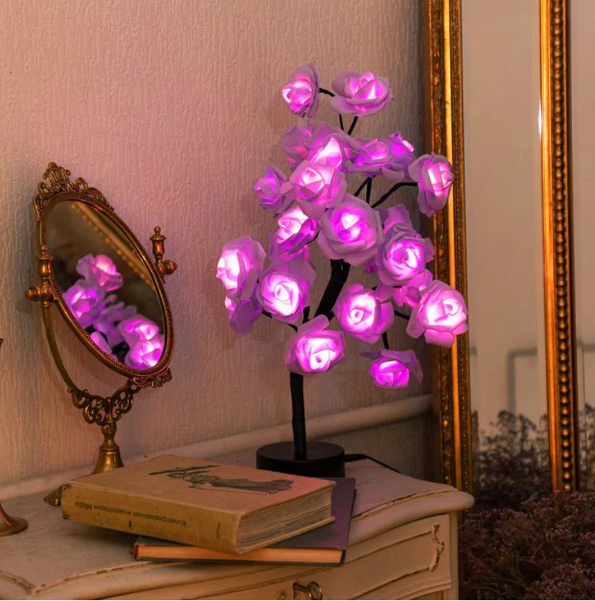 Charming Rose Tree Lamp™ - TrenLit