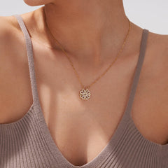 Clover Hearts Necklace - TrenLit