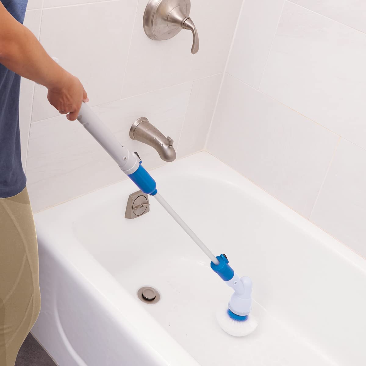 Cordless Power Scrubber-Electric Cleaning Brush - TrenLit