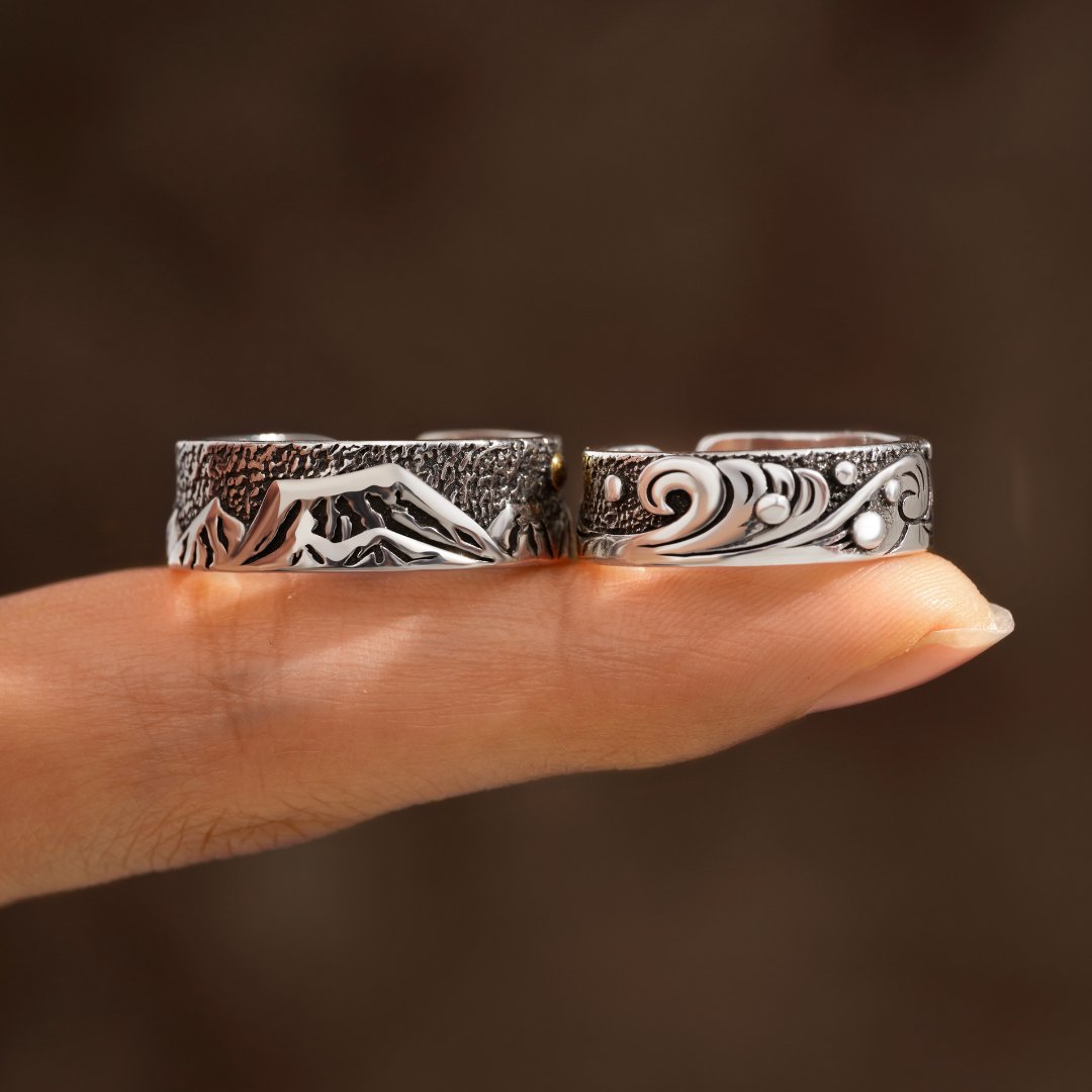 Couple Mountain Rings - TrenLit