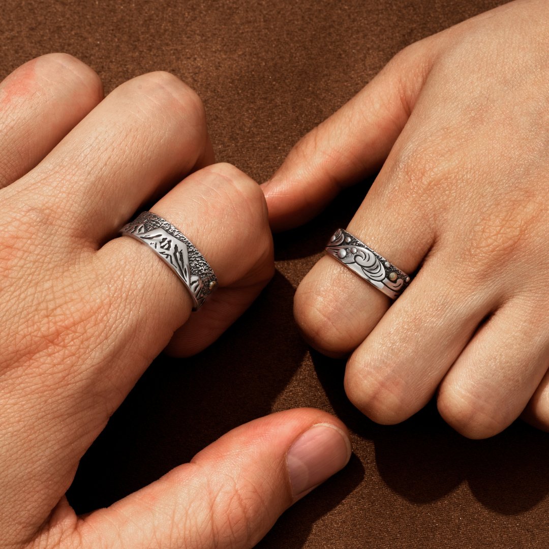 Couple Mountain Rings - TrenLit