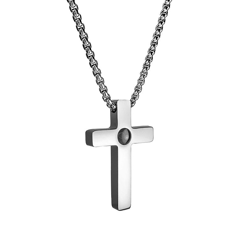 Cross Projection Necklace - TrenLit