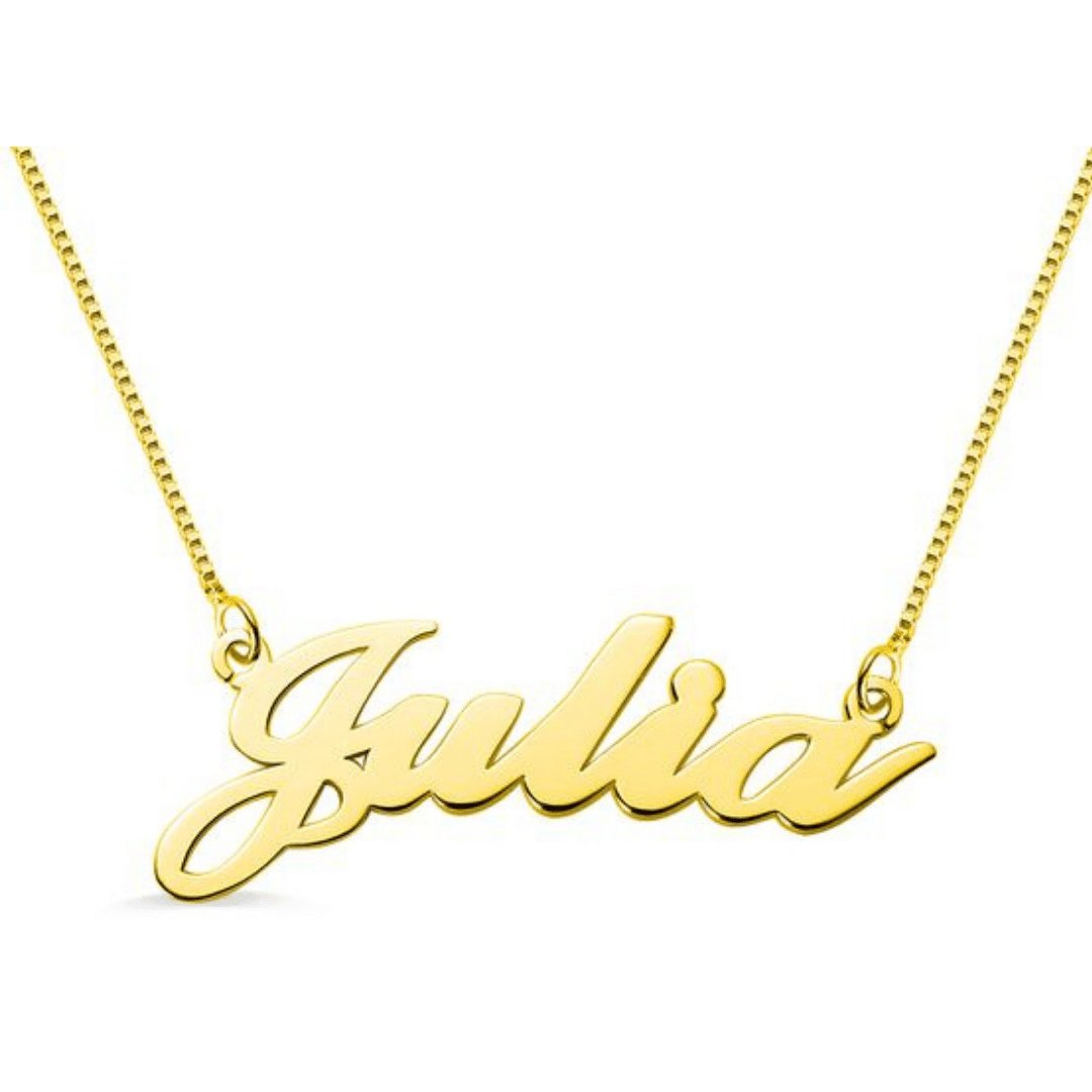 Cursive Name Necklace - TrenLit