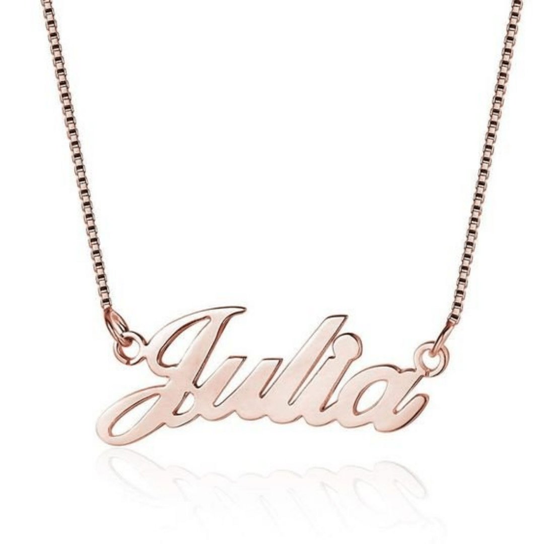 Cursive Name Necklace - TrenLit