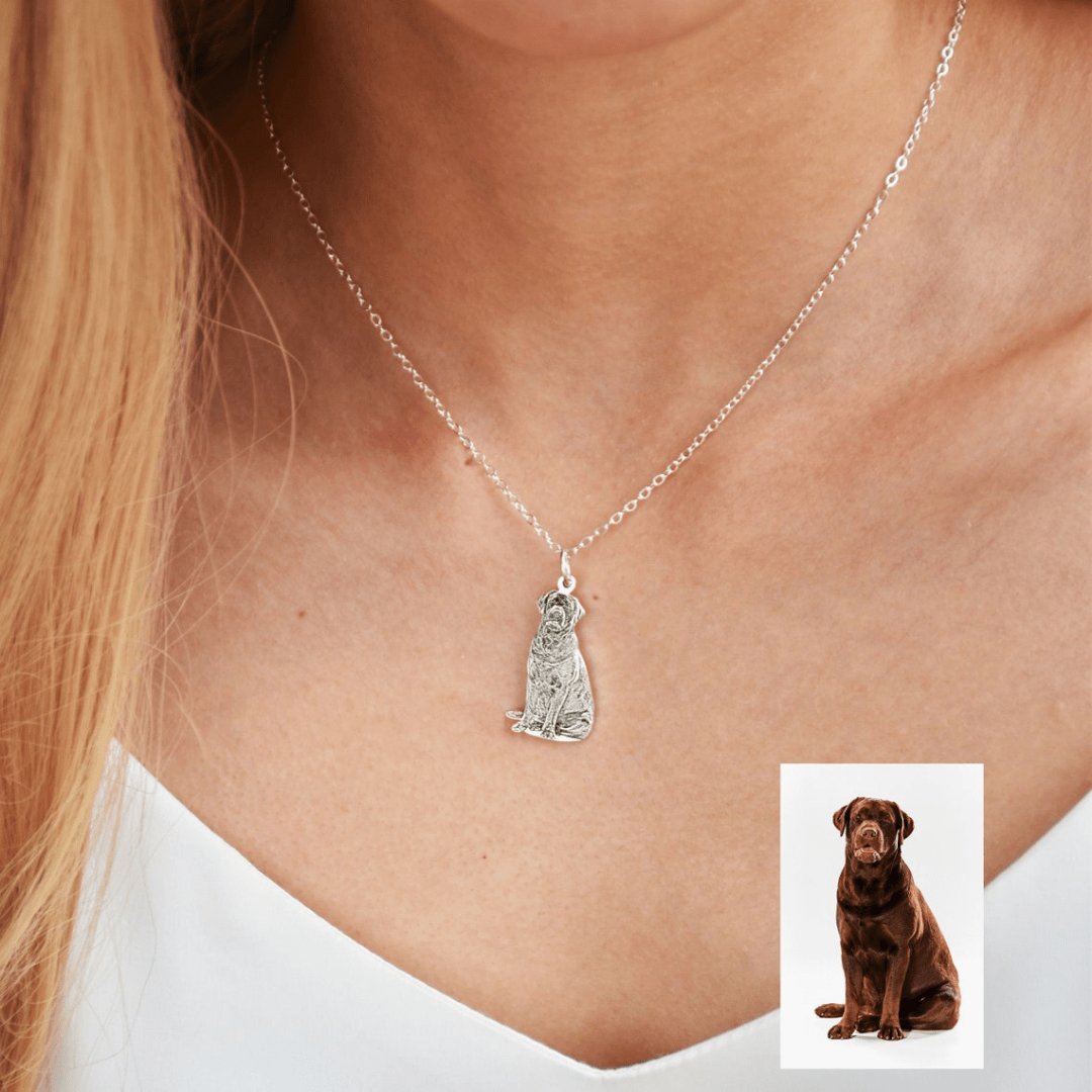 Custom Pet Photo Necklace - TrenLit