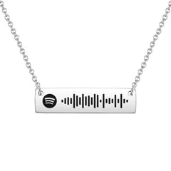 Custom Spotify Song Necklace - TrenLit