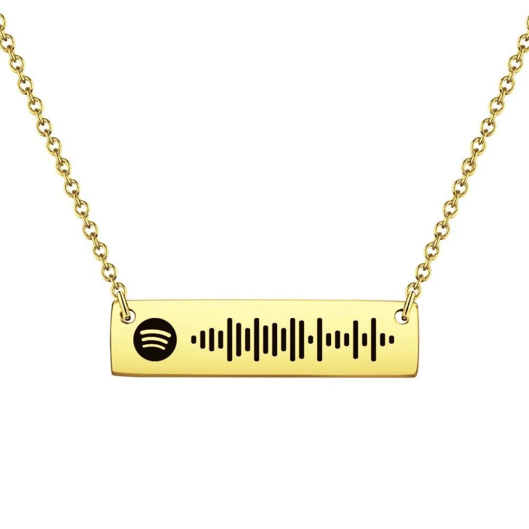 Custom Spotify Song Necklace - TrenLit