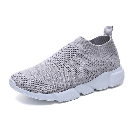 Effortless Chic Women's Knit Slip-On Sneakers - TrenLit