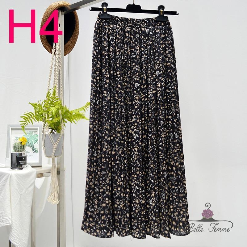 Elegant Floral Cascade Skirt - Women's Fashion - 50% OFF - TrenLit