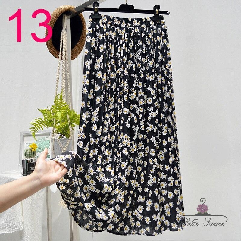 Elegant Floral Cascade Skirt - Women's Fashion - 50% OFF - TrenLit