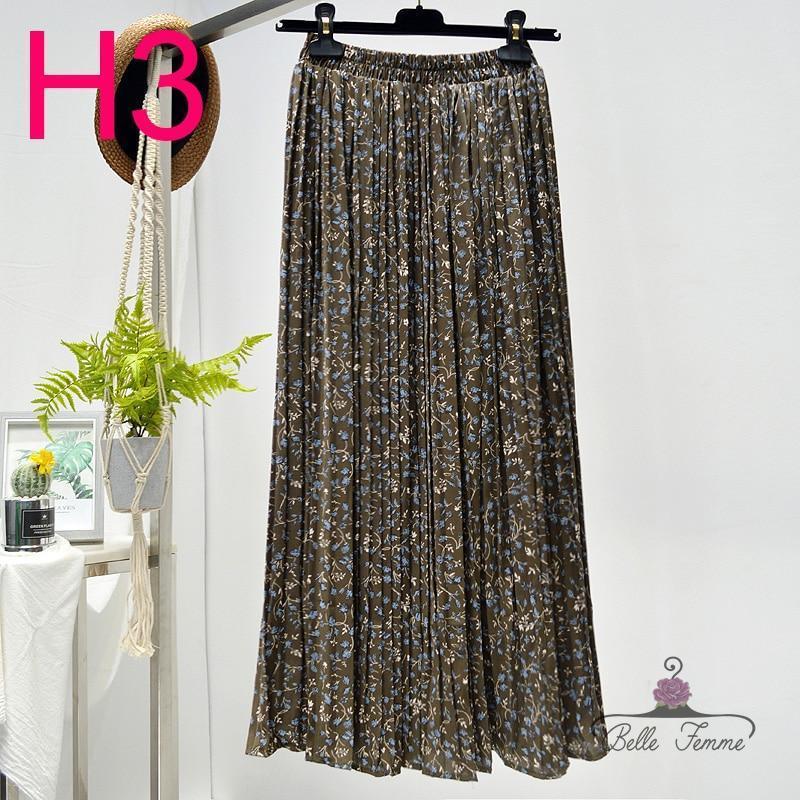 Elegant Floral Cascade Skirt - Women's Fashion - 50% OFF - TrenLit