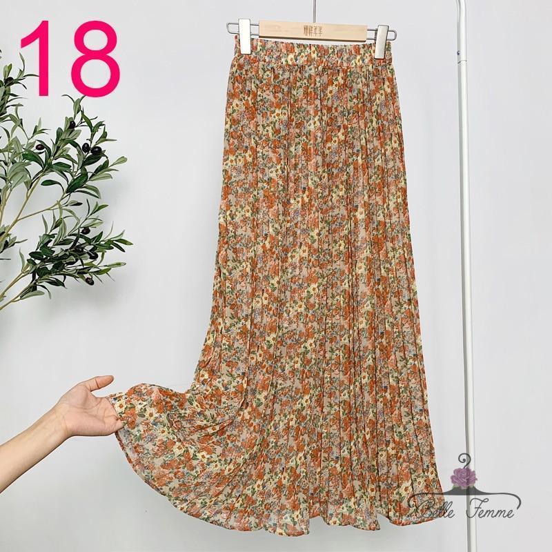 Elegant Floral Cascade Skirt - Women's Fashion - 50% OFF - TrenLit