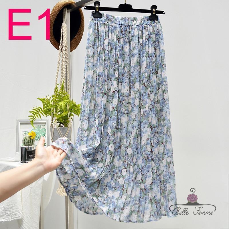 Elegant Floral Cascade Skirt - Women's Fashion - 50% OFF - TrenLit