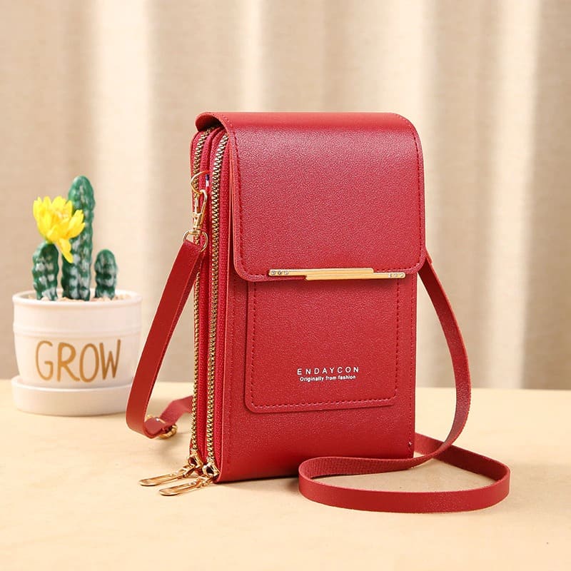 Eternally Chic 2-in-1 Leather Crossbody Bag [50% OFF] - TrenLit