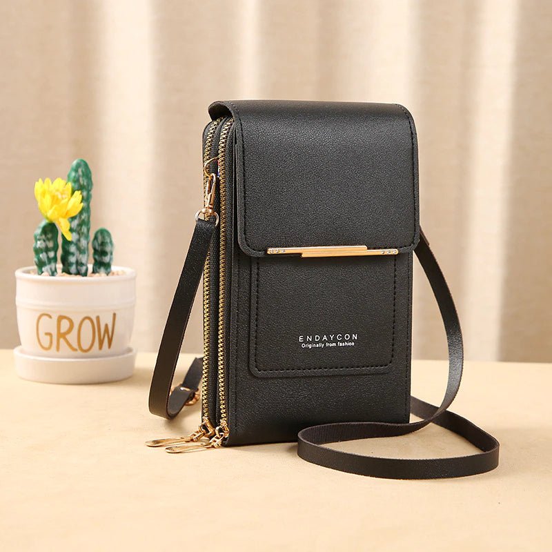 Eternally Chic 2-in-1 Leather Crossbody Bag [50% OFF] - TrenLit