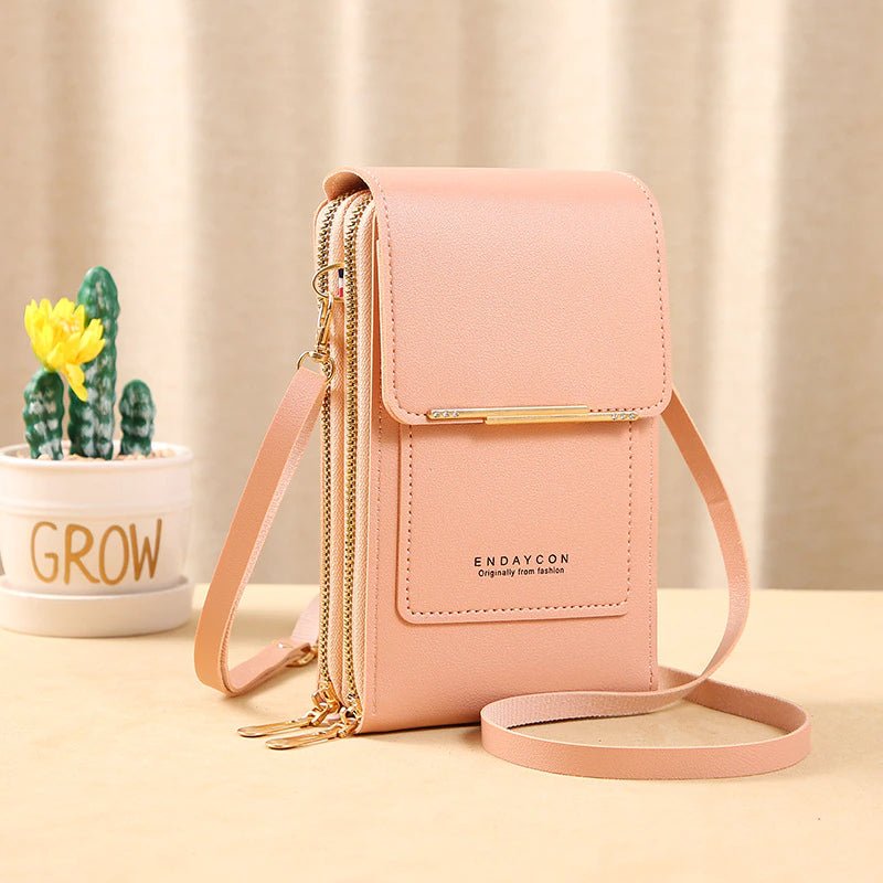 Eternally Chic 2-in-1 Leather Crossbody Bag [50% OFF] - TrenLit