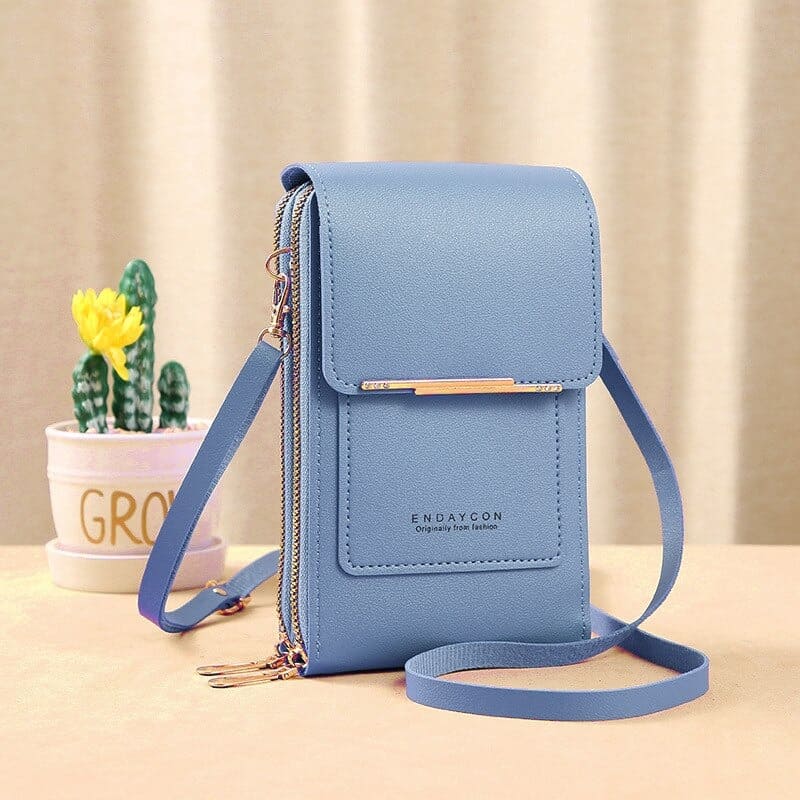 Eternally Chic 2-in-1 Leather Crossbody Bag [50% OFF] - TrenLit