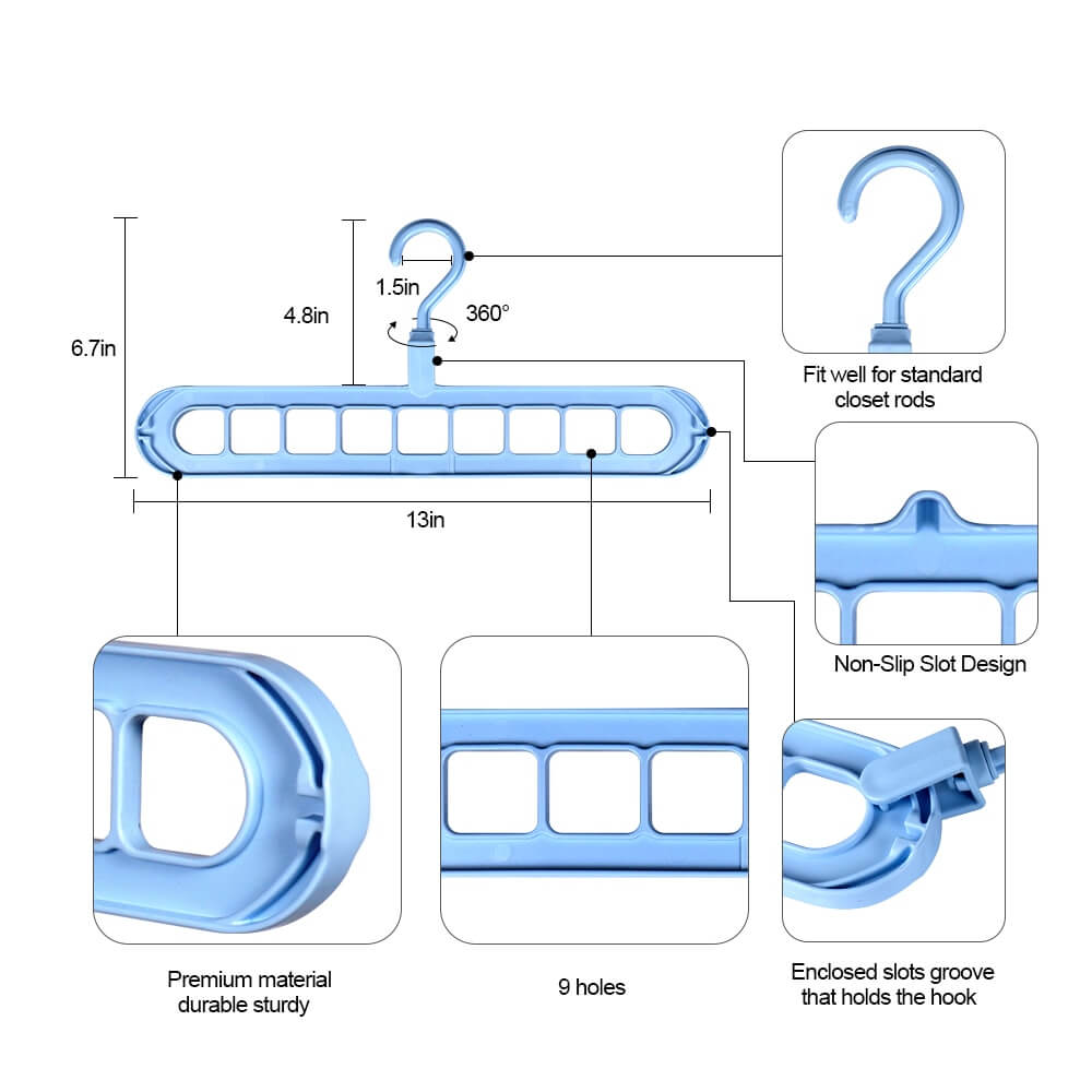 FlexiHanger™ | Multi-Purpose Clothes Hanger - TrenLit