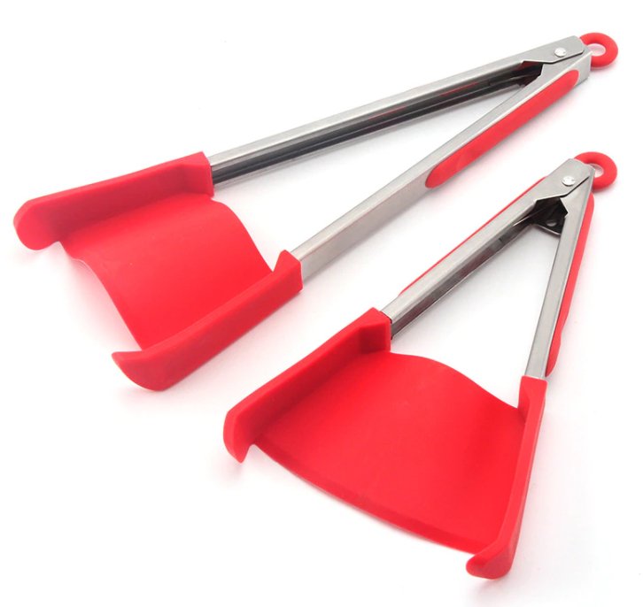 Flip&Tong™ | 2-in-1 Kitchen Tongs & Spatula - TrenLit