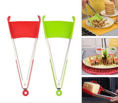 Flip&Tong™ | 2-in-1 Kitchen Tongs & Spatula - TrenLit