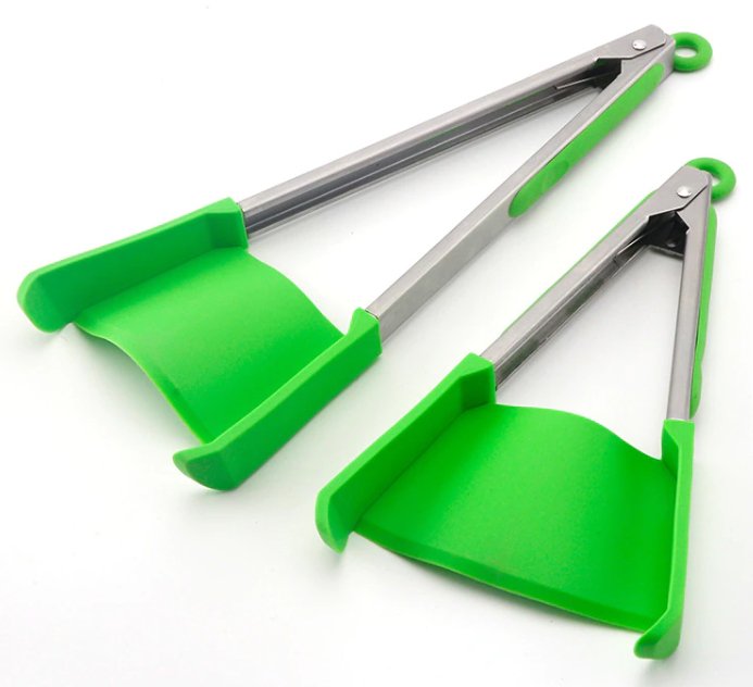 Flip&Tong™ | 2-in-1 Kitchen Tongs & Spatula - TrenLit