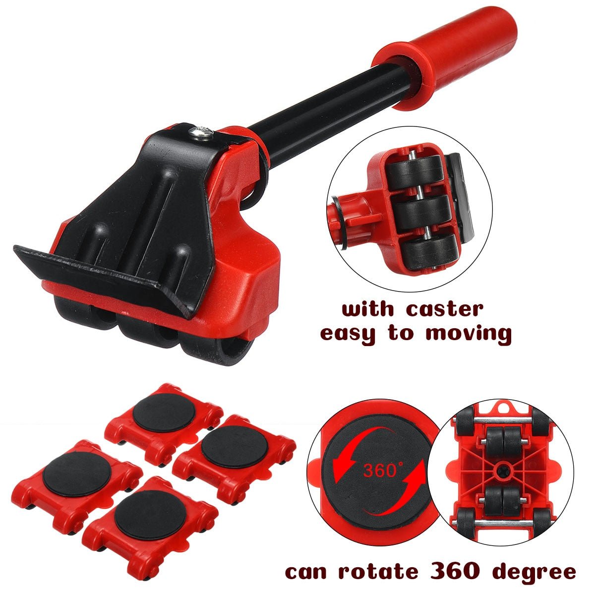 Furniture Roller Mover Set - TrenLit