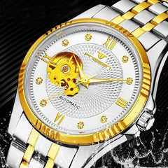 Golden Automatic Men's Watch - TrenLit