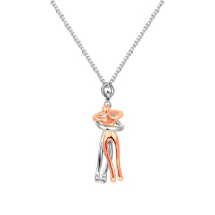 Hug Necklace™ in Rose Gold - TrenLit