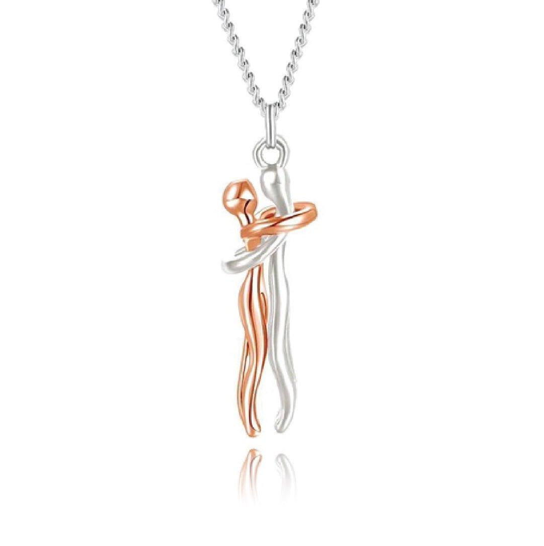 Hug Necklace™ in Rose Gold - TrenLit