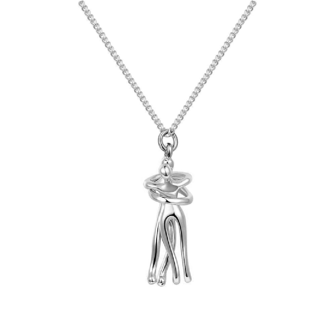 Hug Necklace™ in Silver - TrenLit