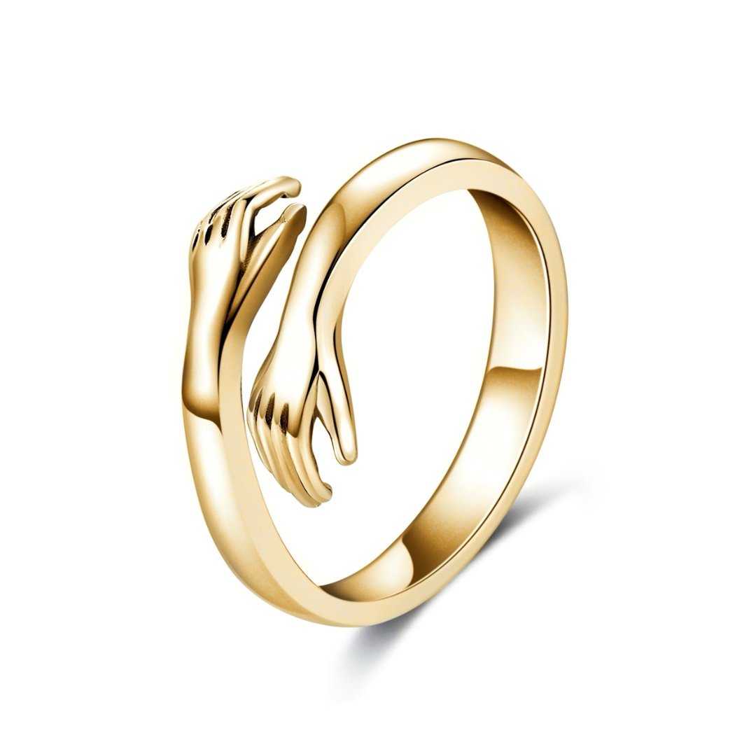 Hug Ring Gold - TrenLit