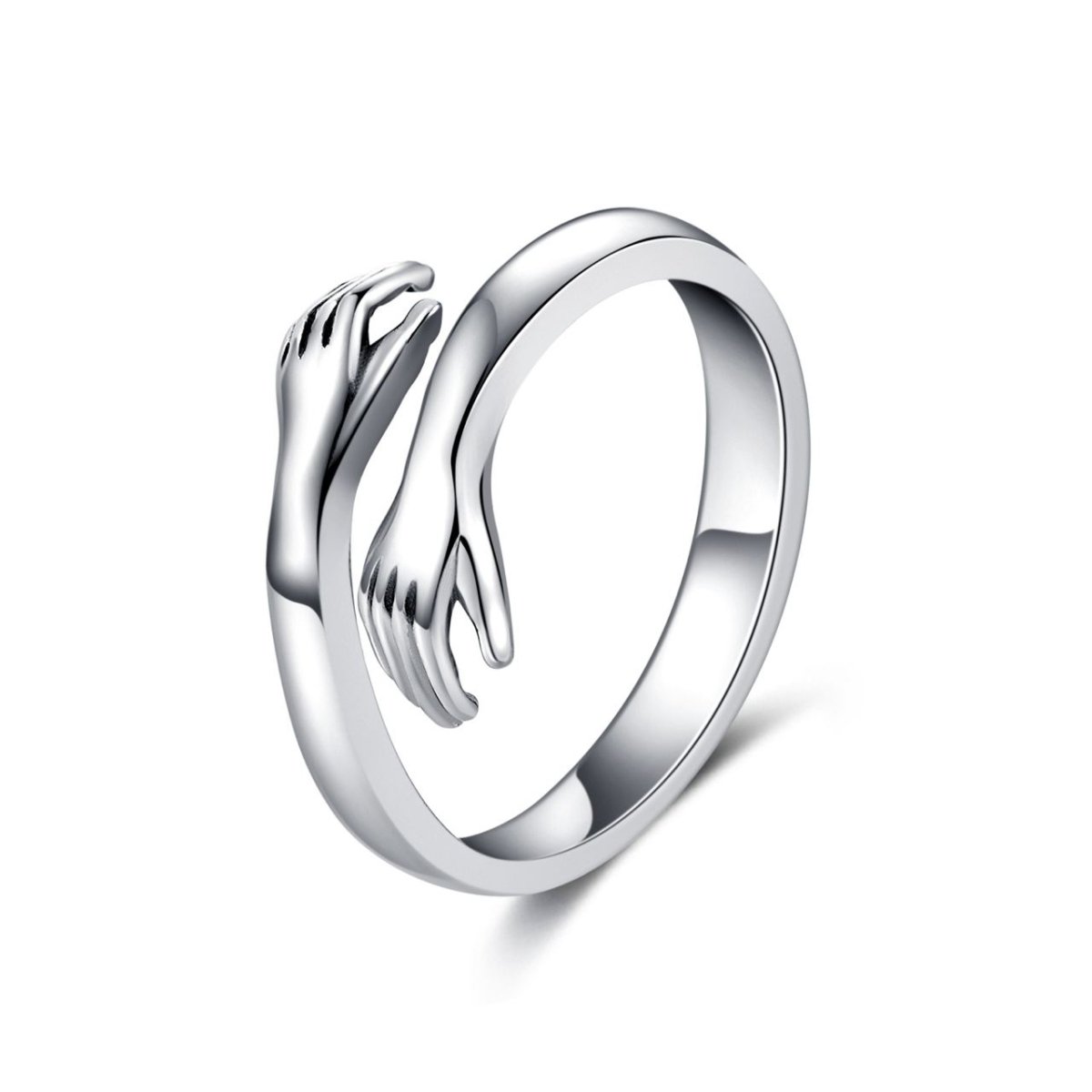 Hug Ring Silver - TrenLit