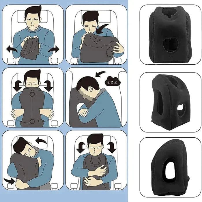 Inflatable Travel Pillow™ - TrenLit