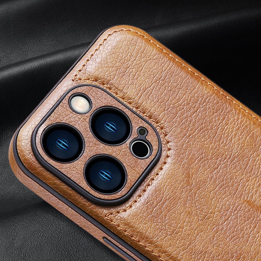 LeatherLux Pro Phone Case Iphone - TrenLit