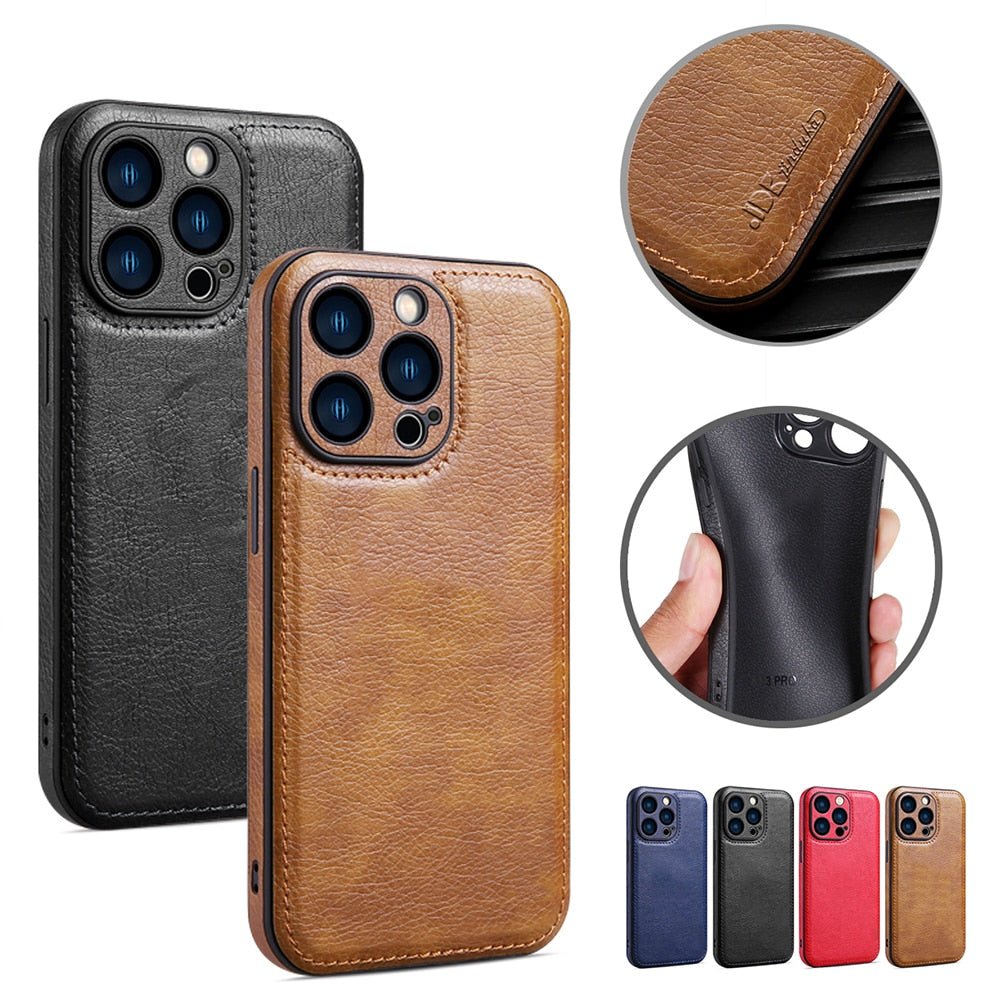 LeatherLux Pro Phone Case Iphone - TrenLit