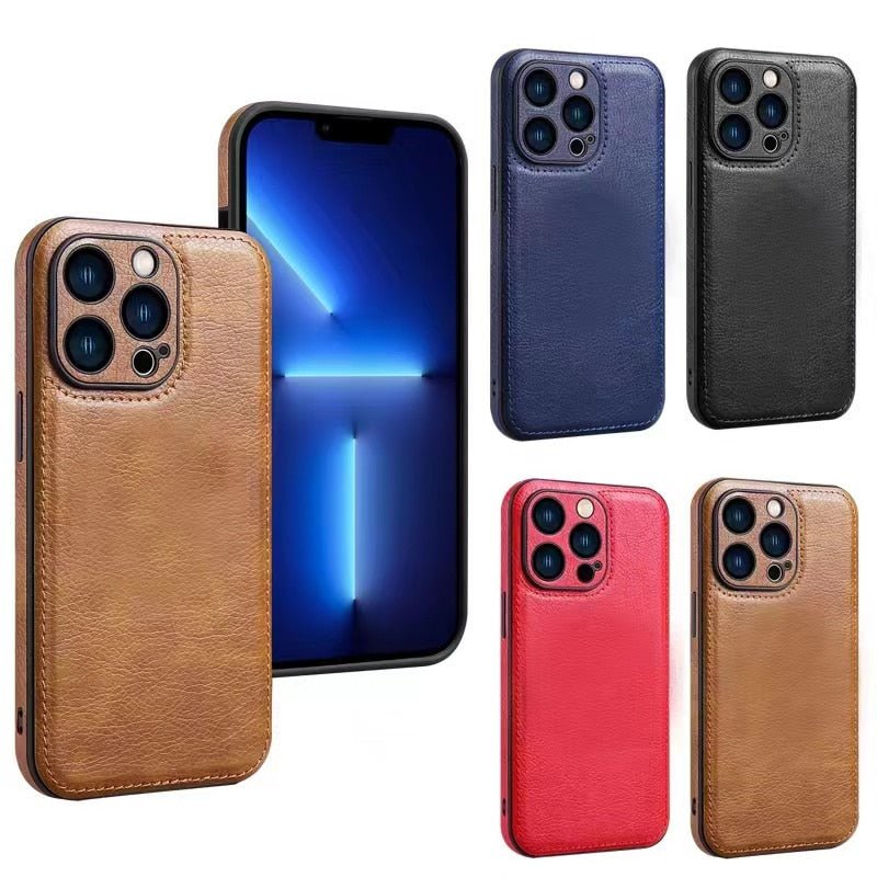 LeatherLux Pro Phone Case Iphone - TrenLit