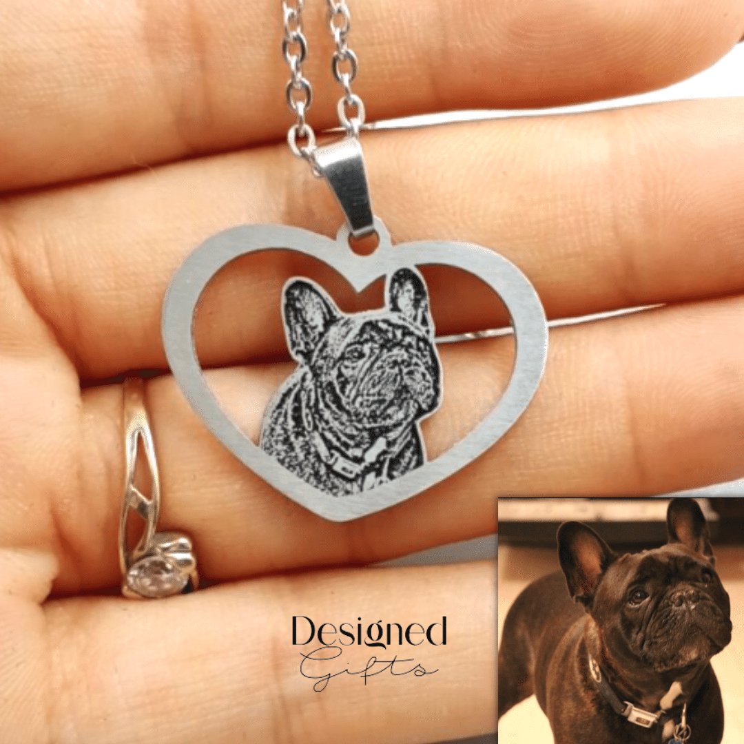 Lifelike Custom Engraved Pet Photo Keychain - TrenLit