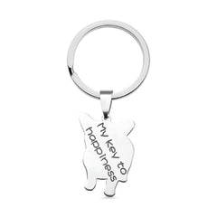 Lifelike Custom Engraved Pet Photo Keychain - TrenLit