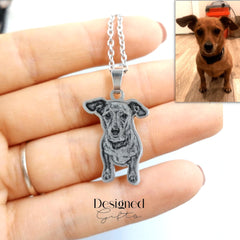 Lifelike Custom Engraved Pet Photo Keychain - TrenLit