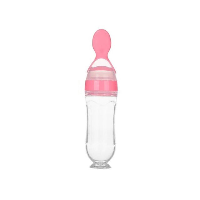 Lil' Scoop™ | Baby Squeeze and Spoon Bottle | 1+1 Offer - TrenLit