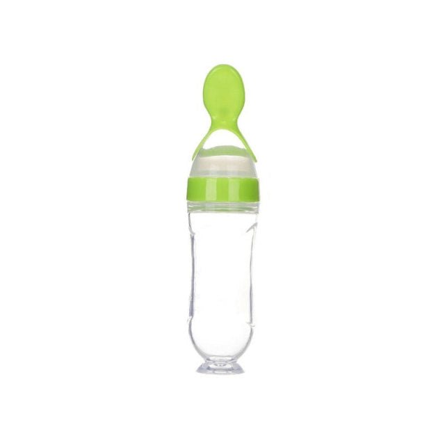 Lil' Scoop™ | Baby Squeeze and Spoon Bottle | 1+1 Offer - TrenLit