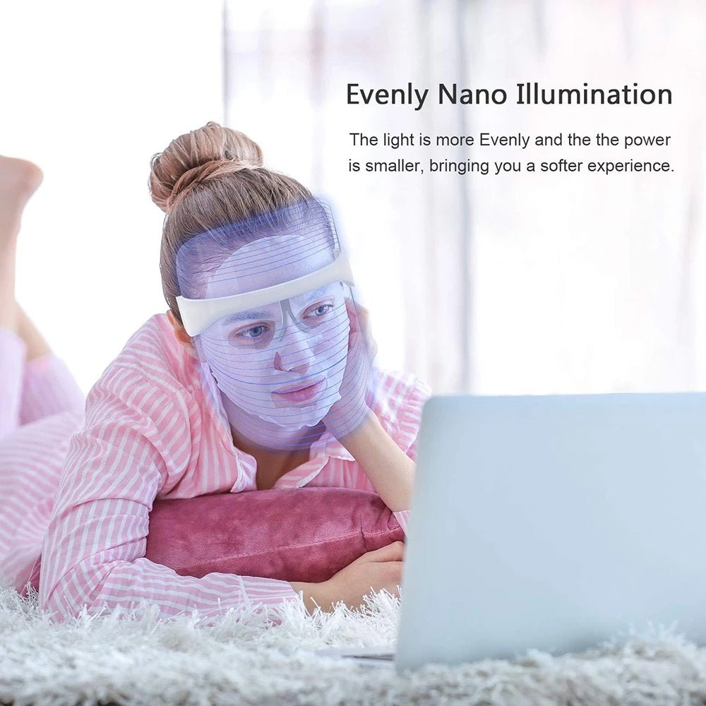 LuminaLux™ - Anti-Aging Ultimate LED Light Therapy Mask - TrenLit