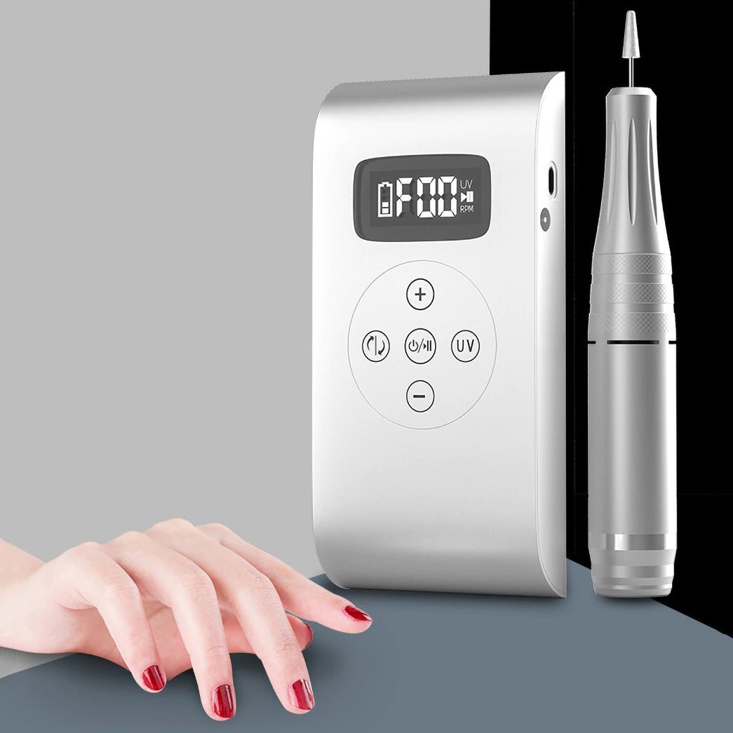 LuxeNail Pro™: The Premier 3-in-1 Electric Nail Drill & UV/LED Curing System - TrenLit