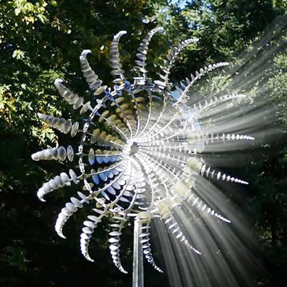 Magic Metal Windmill - Yard Spinner - TrenLit